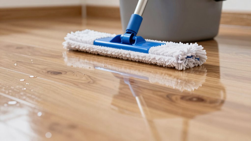 follow up for shiny floors