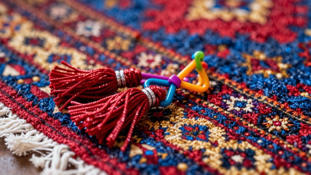 gentle fringe cleaning routine