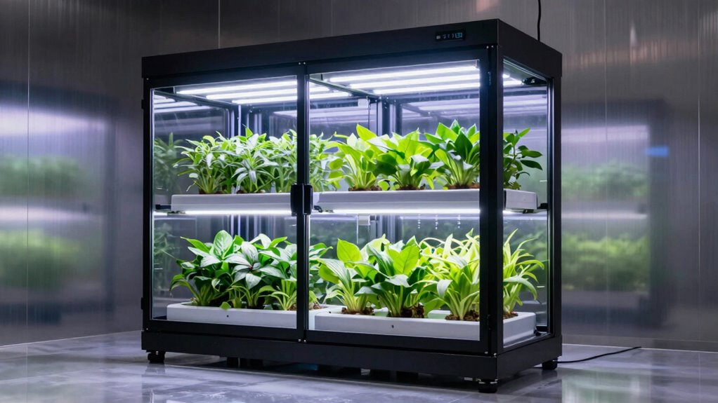 grow cabinet size and features