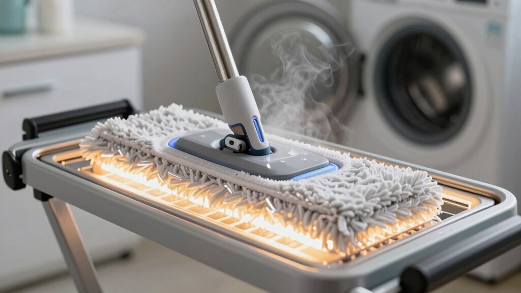 heat destroys mold and bacteria