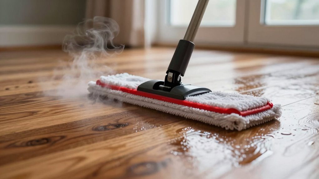 heated mop dries faster