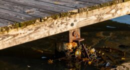 hidden dock drain issue