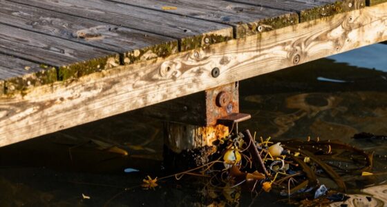 hidden dock drain issue