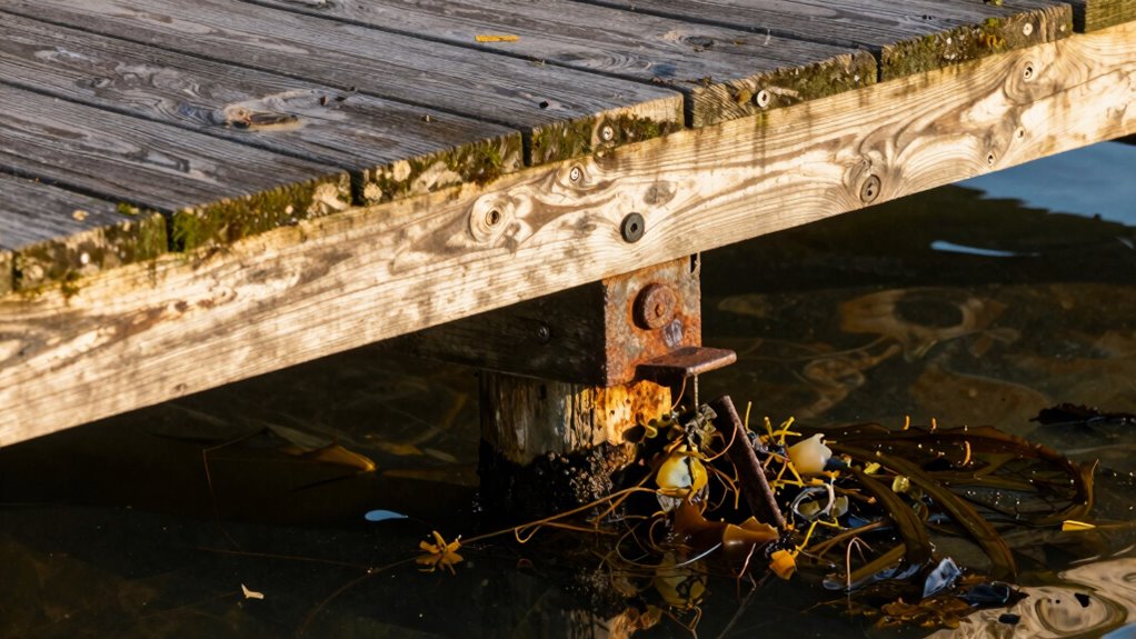 hidden dock drain issue