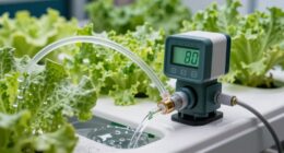 hydroponic pump flow rate