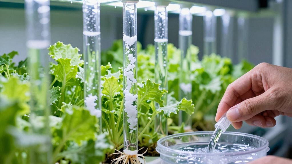 hydroponic salt buildup removal