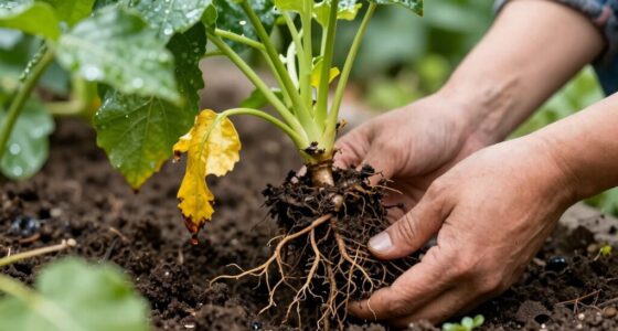 immediate actions for root rot