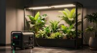 indoor garden backup power