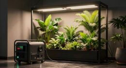 indoor garden backup power