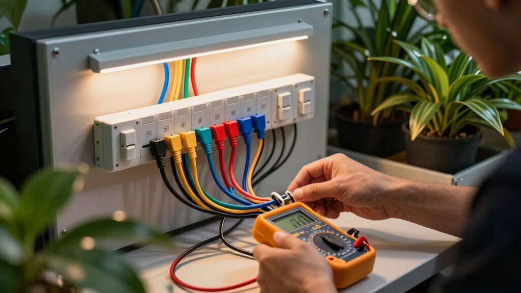 indoor garden electrical troubleshooting