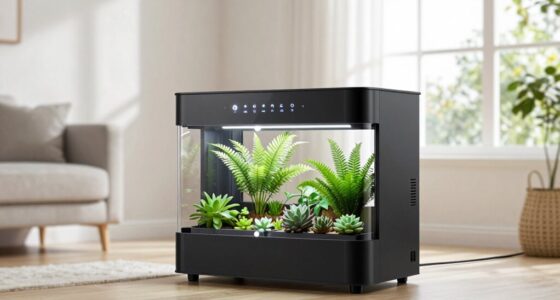 indoor garden systems with child lock