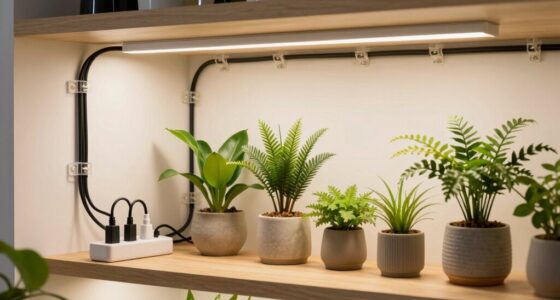 indoor garden wiring safety