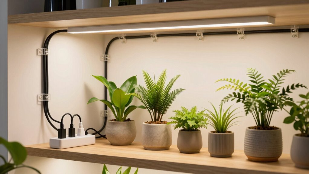 indoor garden wiring safety
