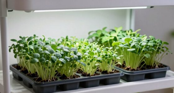 indoor microgreens gardening