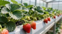 indoor strawberry growing