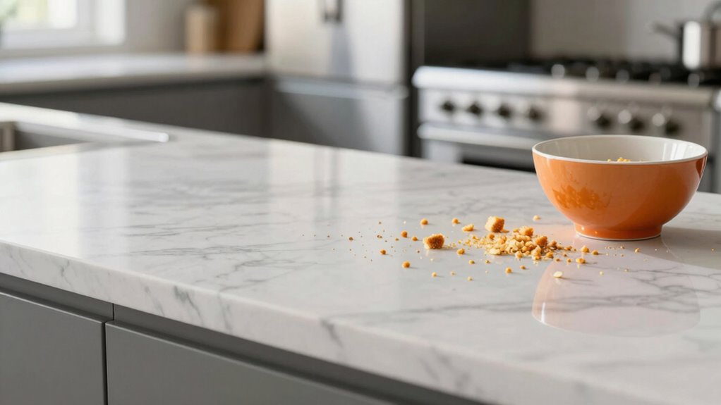 kitchen crumbs cleaning mode