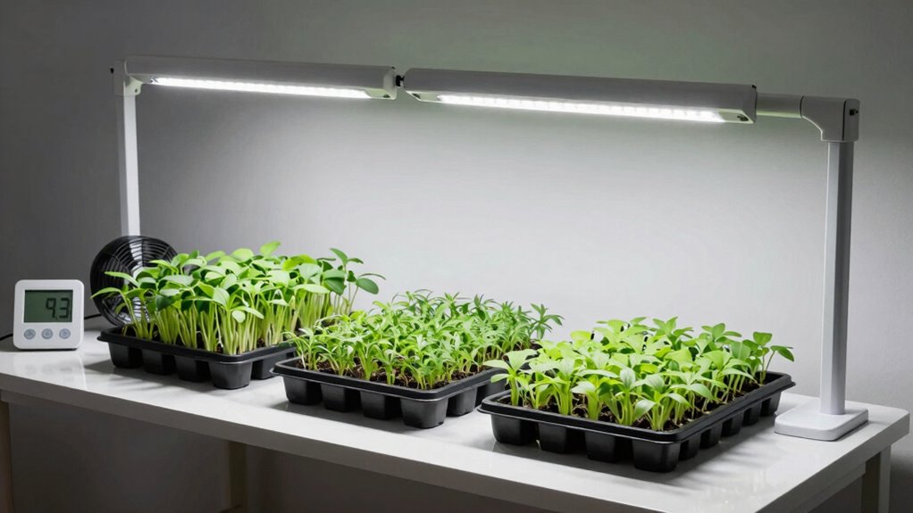lighting size efficiency moisture