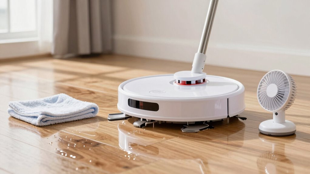 maintain dry sealed floors