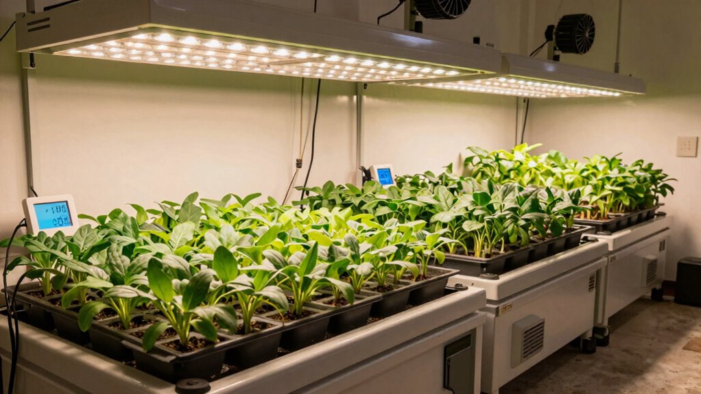 maintain optimal grow temperature