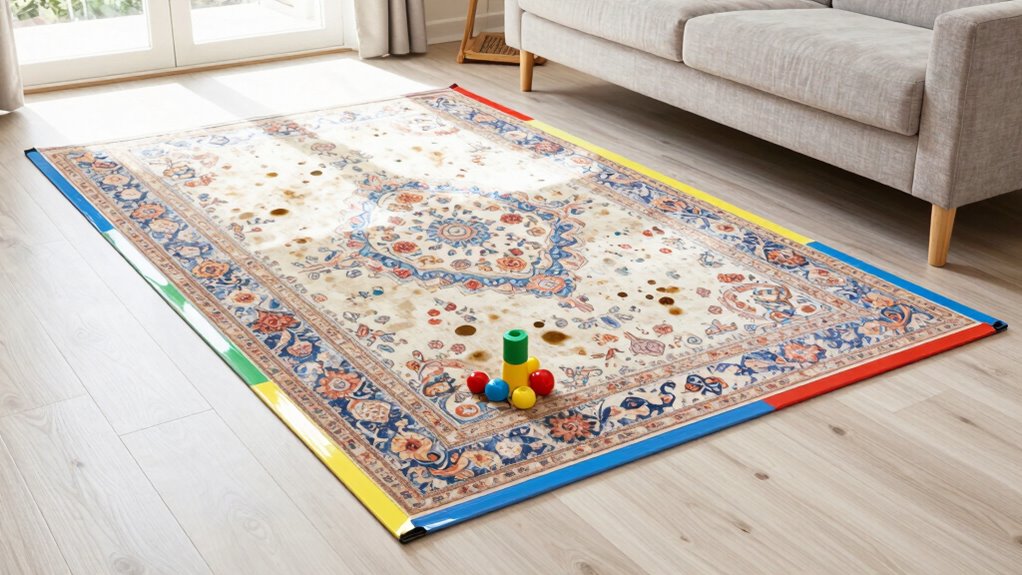 maintain safe rug environment