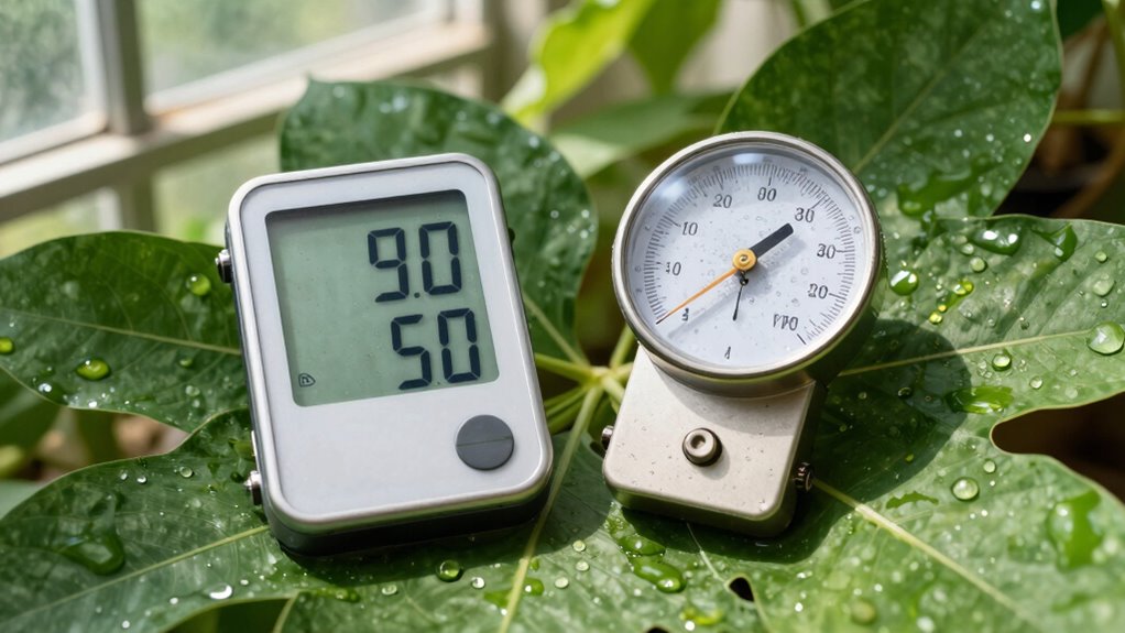 measuring humidity and temperature