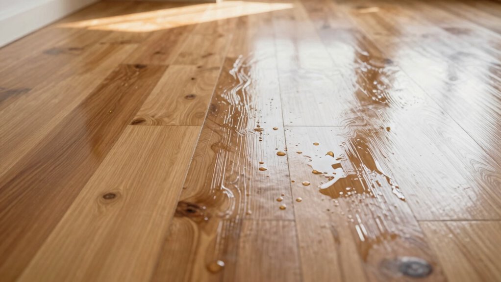 mop vac streaking issue