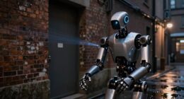 nighttime camera robot navigation