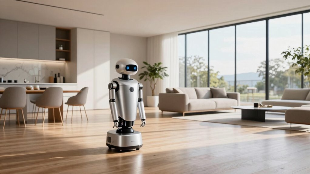 open space robot features