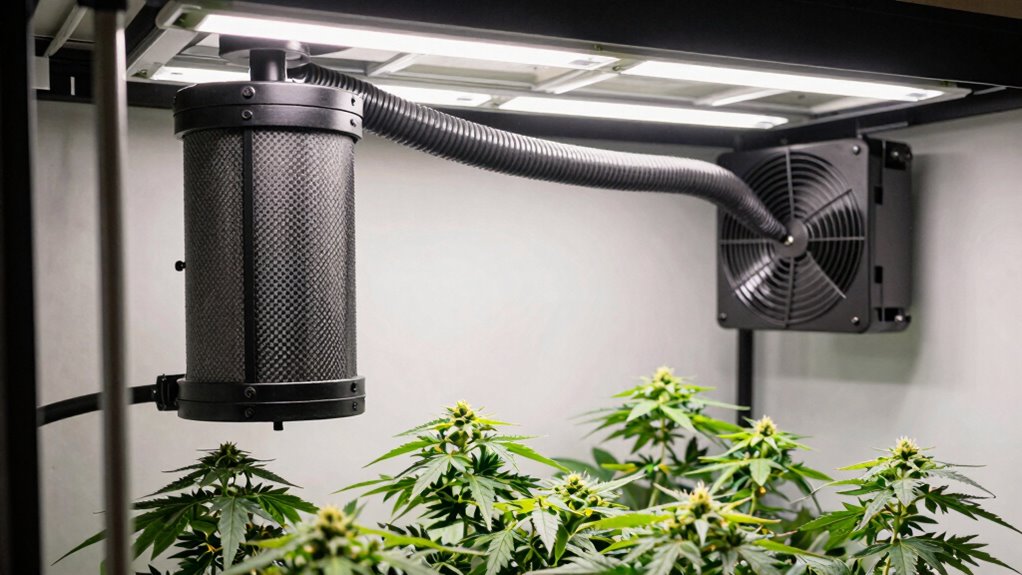 optimal grow tent airflow setup