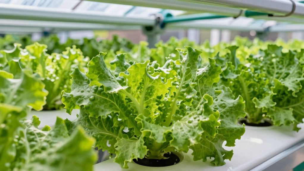 optimal hydroponic lettuce temperature