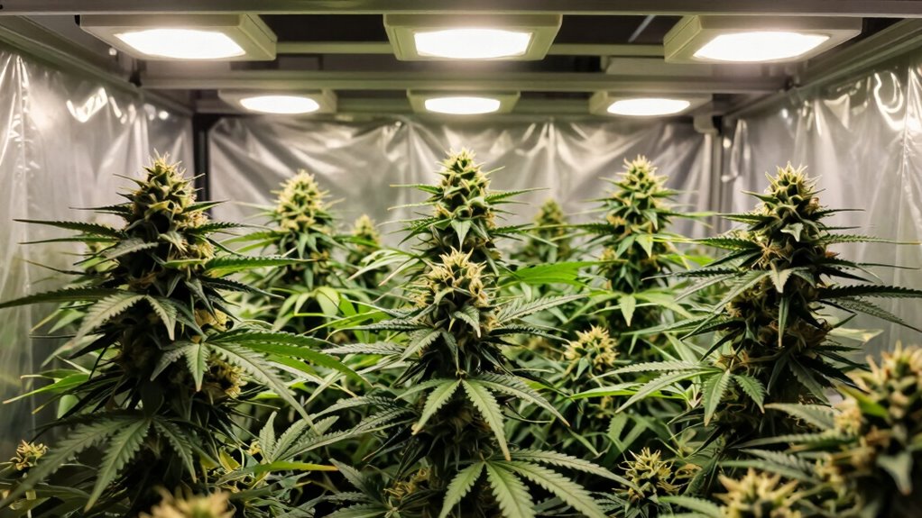optimal intercanopy light placement