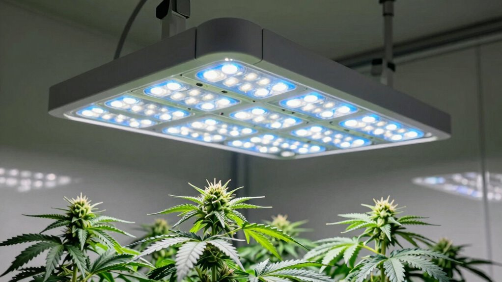 optimal led grow light selection