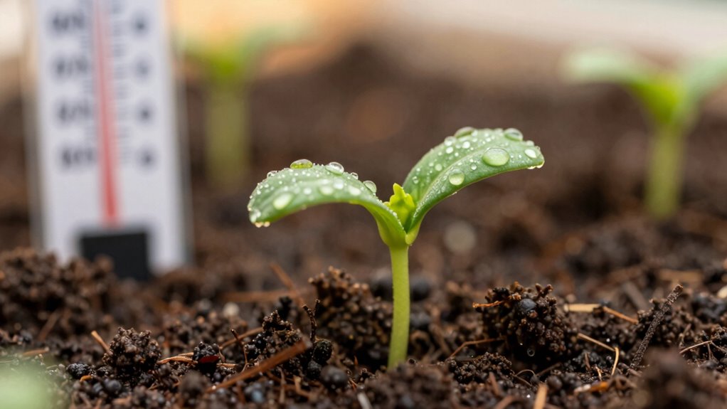 optimal temperature for germination