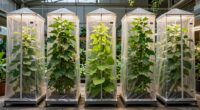 optimal trellised plant growth
