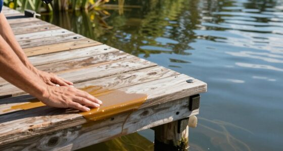 prevent dock floor scratching