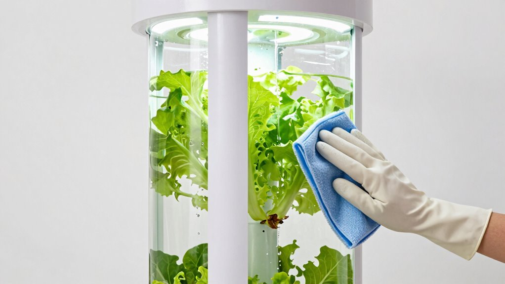 preventing biofilm through cleaning