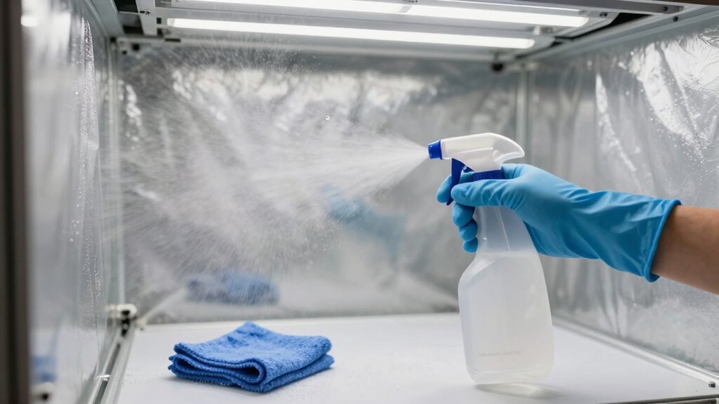 proper cleaning and sanitization