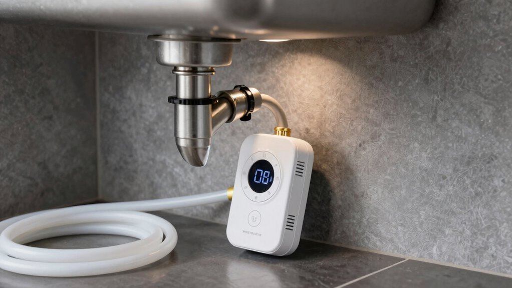 proper leak detection placement
