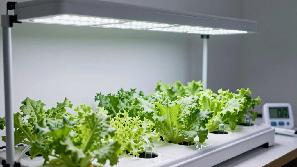 proper light placement and spectrum