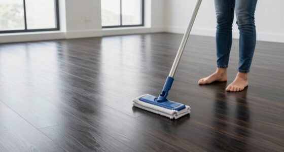 proper vinyl plank mopping