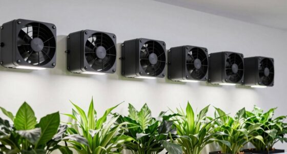 quiet grow room fans