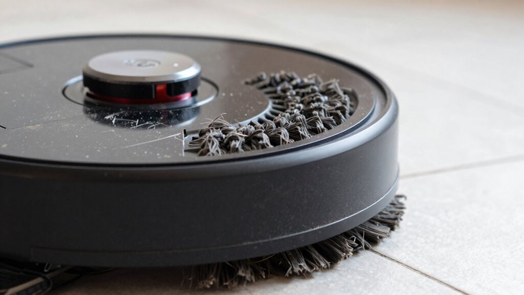 regular brush cleaning and inspection