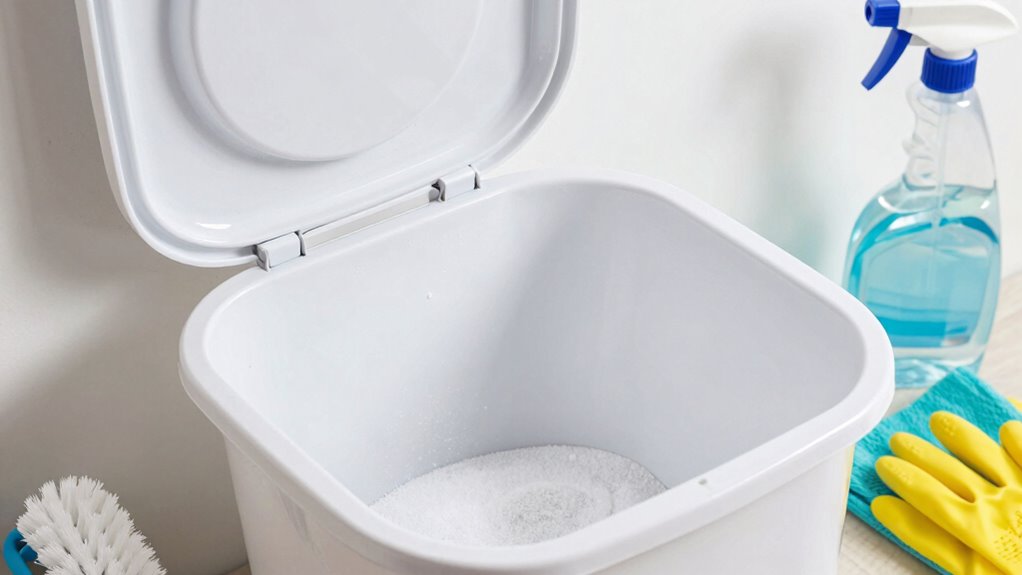regular dustbin maintenance prevents odors