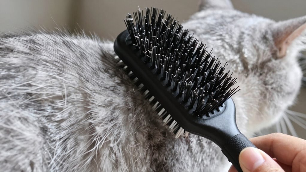 regular grooming reduces shedding
