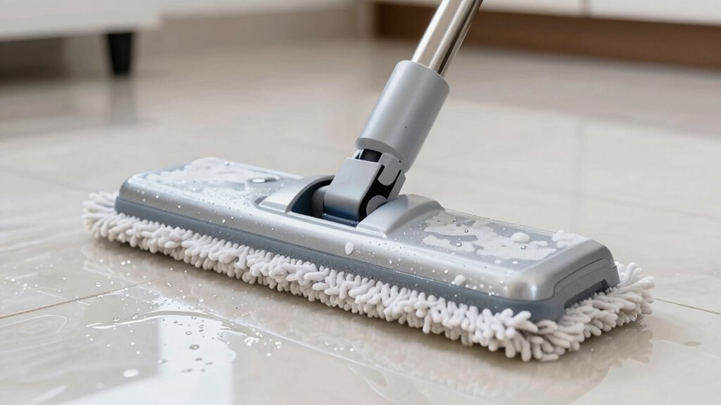 residue causes streaky buildup