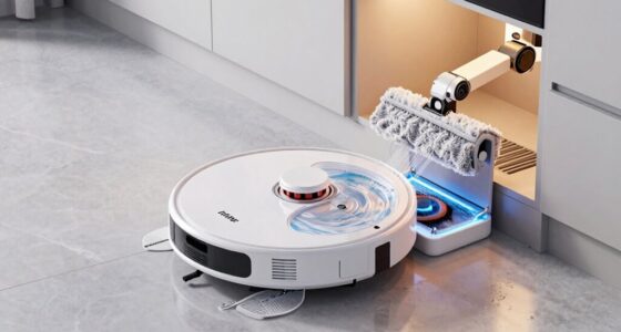 robot vacuum dock features