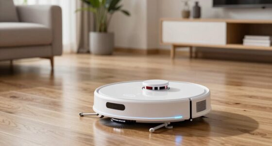 robot vacuums with extendable brushes