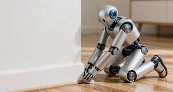 robots miss along baseboards