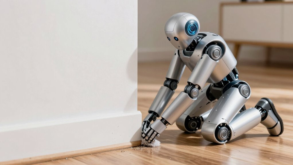 robots miss along baseboards