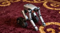 robots struggle on plush carpet